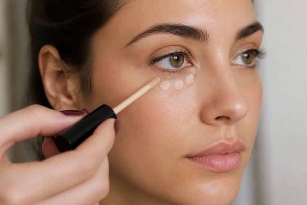 découvrez comment choisir le bon anticernes et l'appliquer parfaitement pour camoufler les cernes sans accentuer les ridules, pour un regard lumineux et naturel.