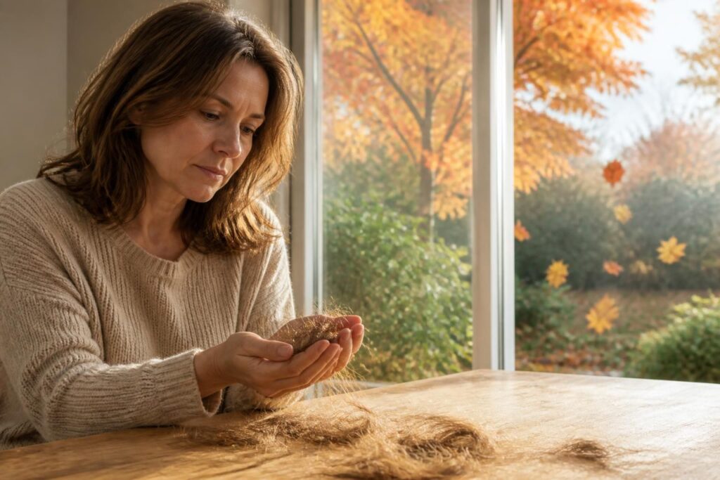 découvrez les causes de la chute de cheveux saisonnière et apprenez comment la comprendre et la gérer efficacement pour préserver la santé de votre chevelure toute l'année.