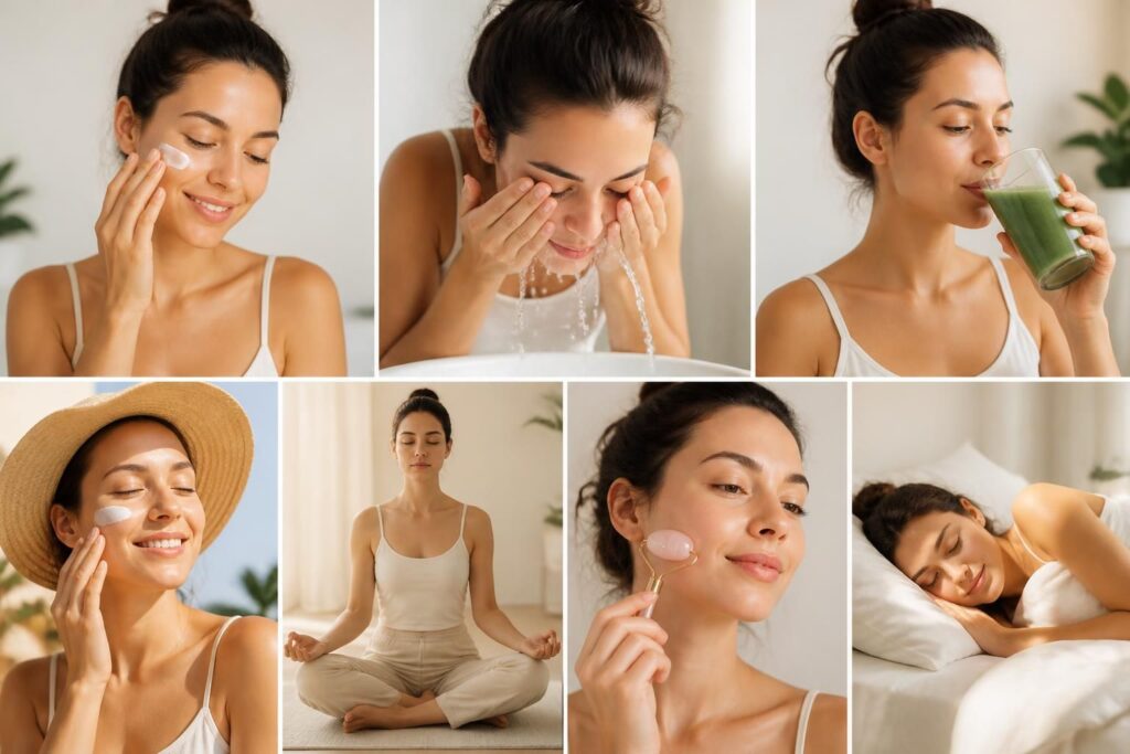 découvrez les 7 habitudes beauté essentielles pour sublimer l'éclat de votre peau et révéler un teint radieux au quotidien.
