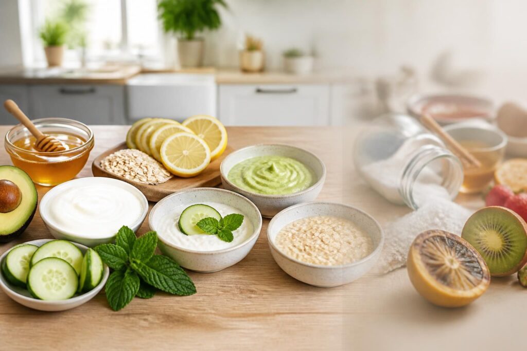 découvrez des recettes simples de masques visage maison et apprenez quels ingrédients éviter pour préserver la santé de votre peau.