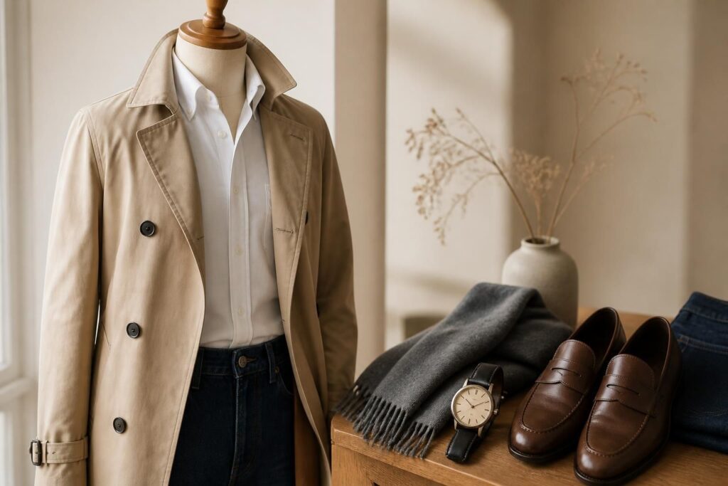 découvrez notre sélection de pièces au style intemporel, des vêtements et accessoires qui restent élégants saison après saison et ne se démodent jamais.