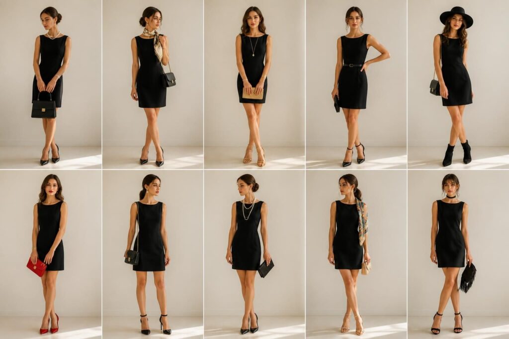découvrez 10 idées pour accessoiriser une petite robe noire et créer des looks élégants et variés, parfaits pour toutes les occasions.