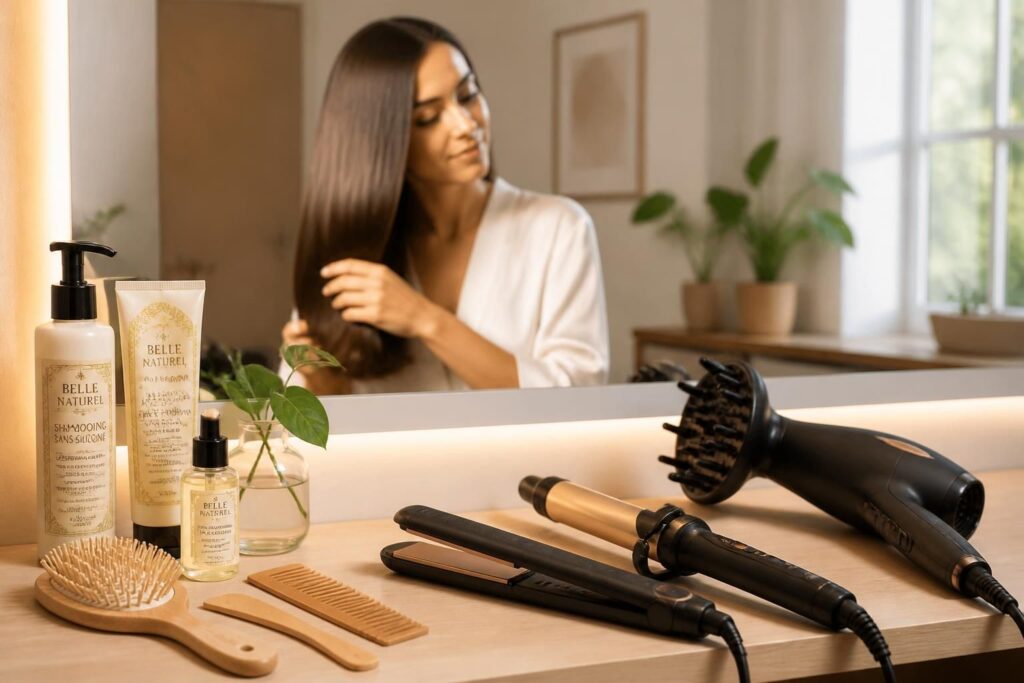 découvrez comment lisser ou boucler vos cheveux sans les abîmer grâce à nos conseils pour bien choisir vos outils chauffants adaptés à votre type de cheveux.